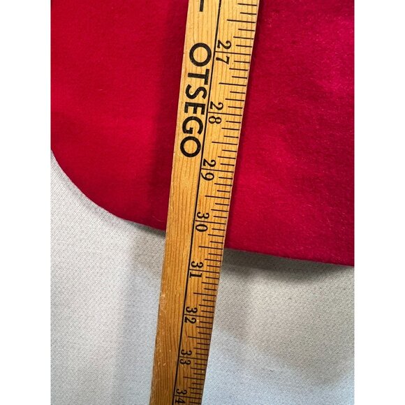 Charles Klein Women's Old Money Blazer Size 10 Red Black Velvet Collar - Picture 9 of 12